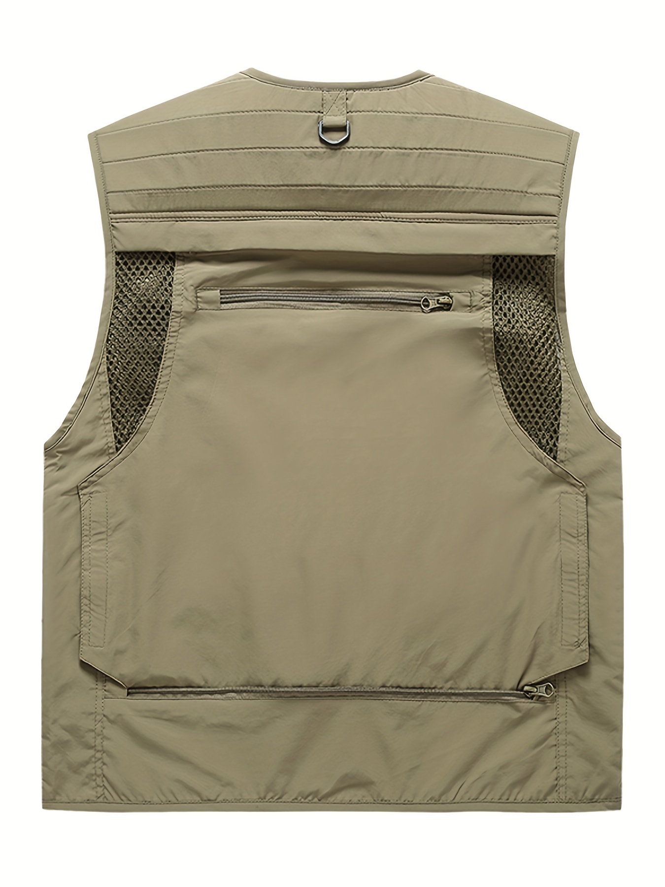 Plus Size Men's Summer Outdoor Fishing Mesh Vest Jacket Man - Temu