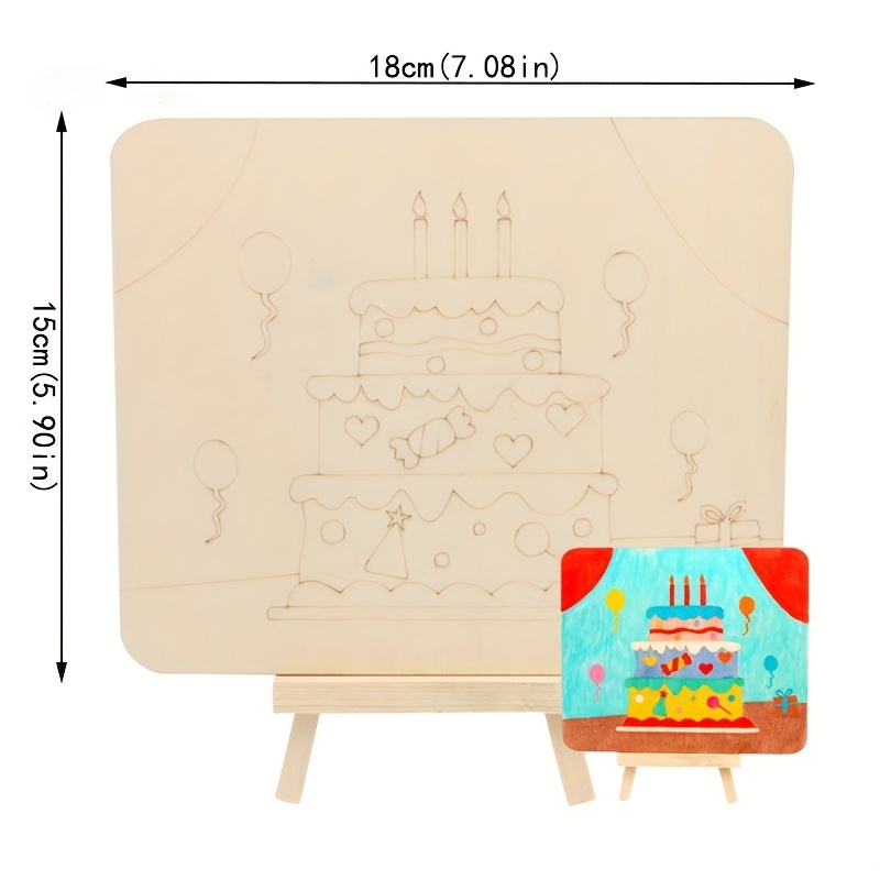 Diy Paint Board Kids Adult Beginner Coloring Painting Board - Temu