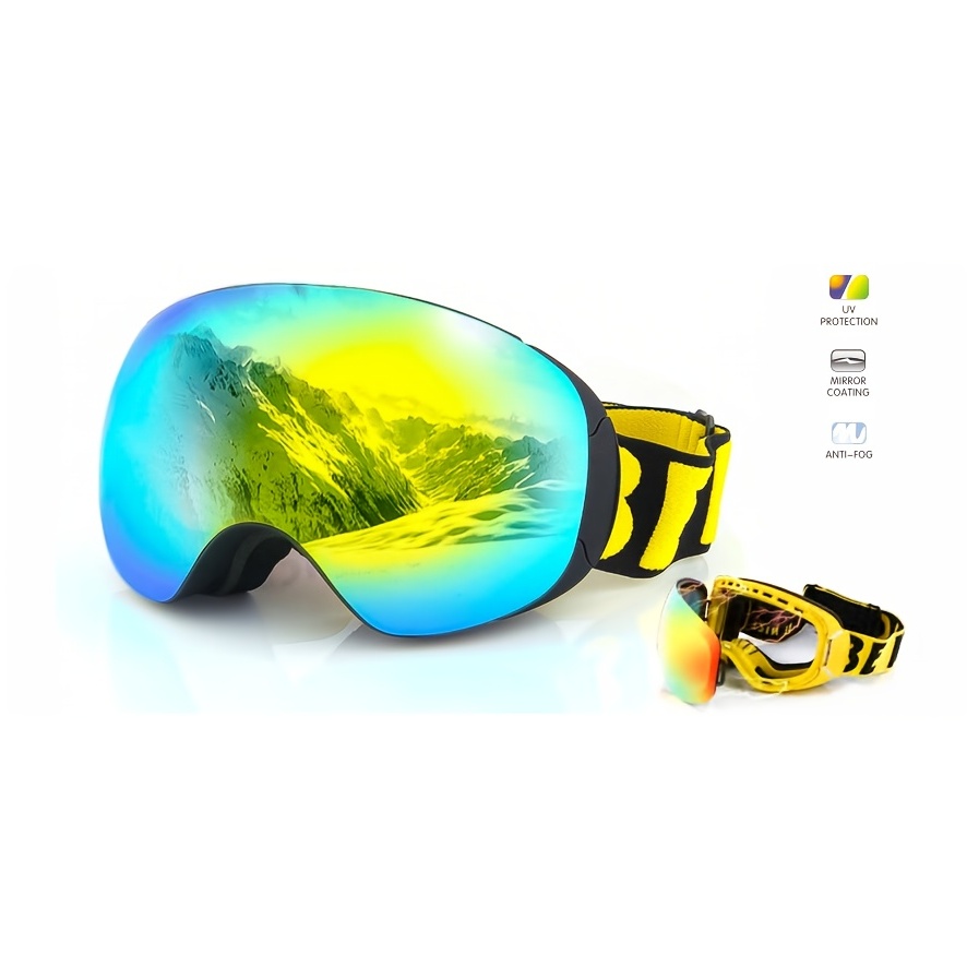 White Ski Goggles - Temu Canada