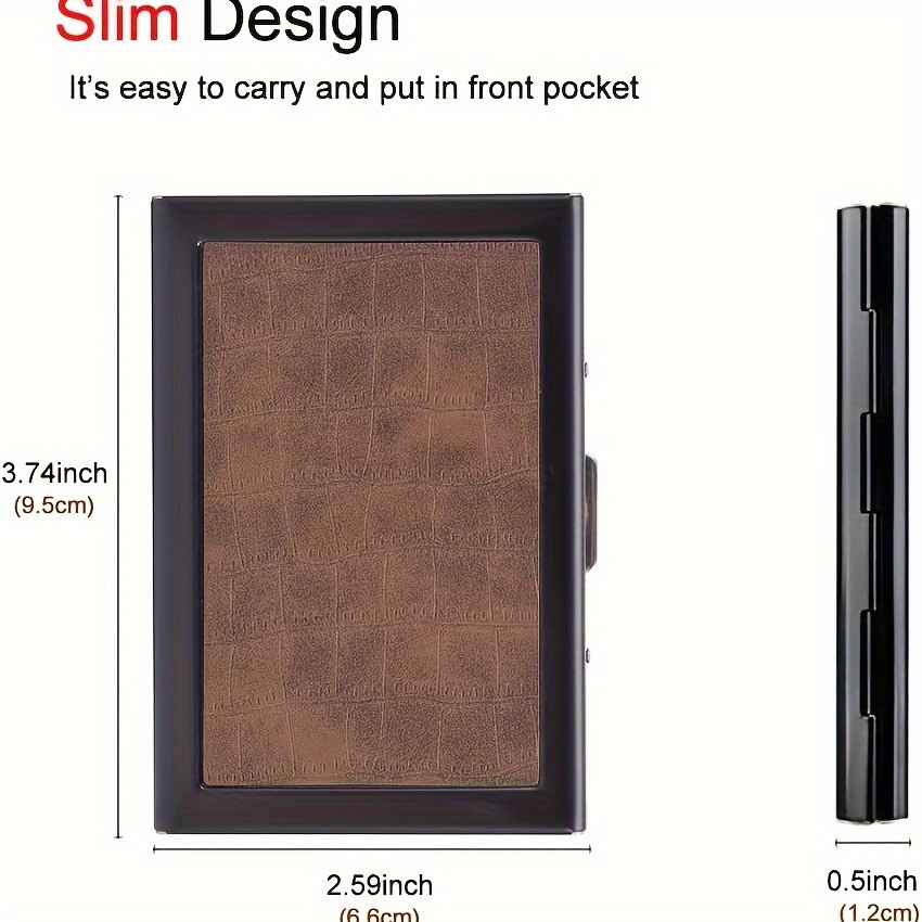 Double Sided Slim Credit Card Holder