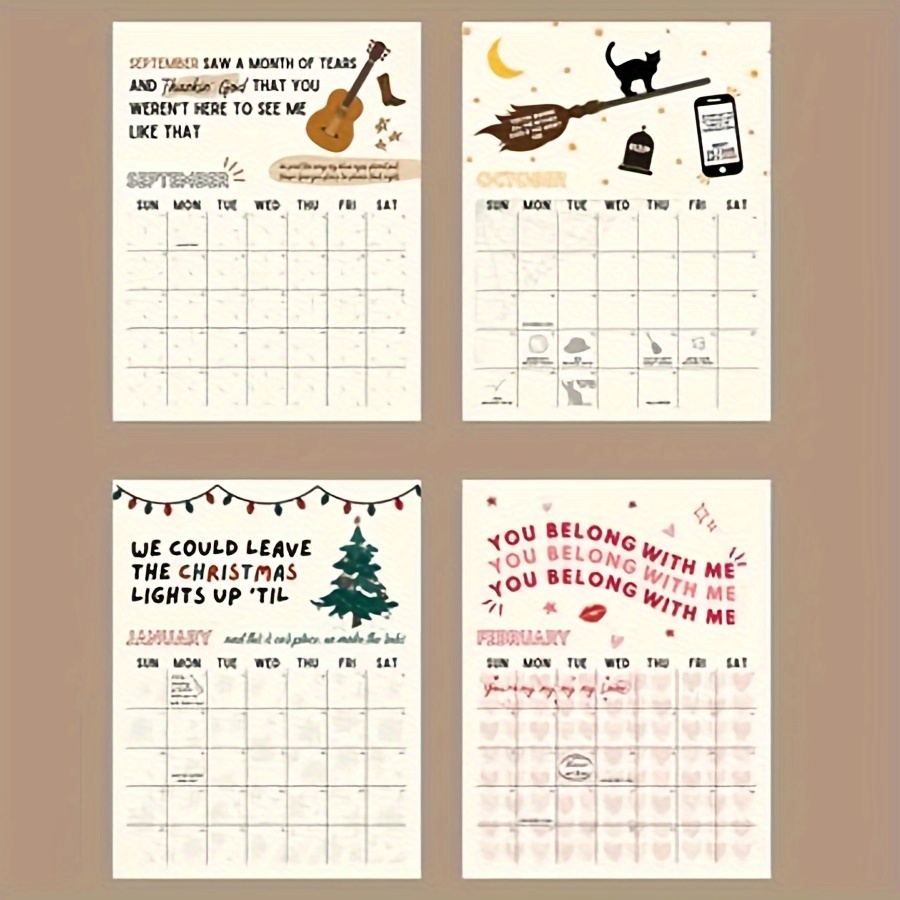 2024 Roaring Twenties Calendar 2024 Roaring Twenties - Temu