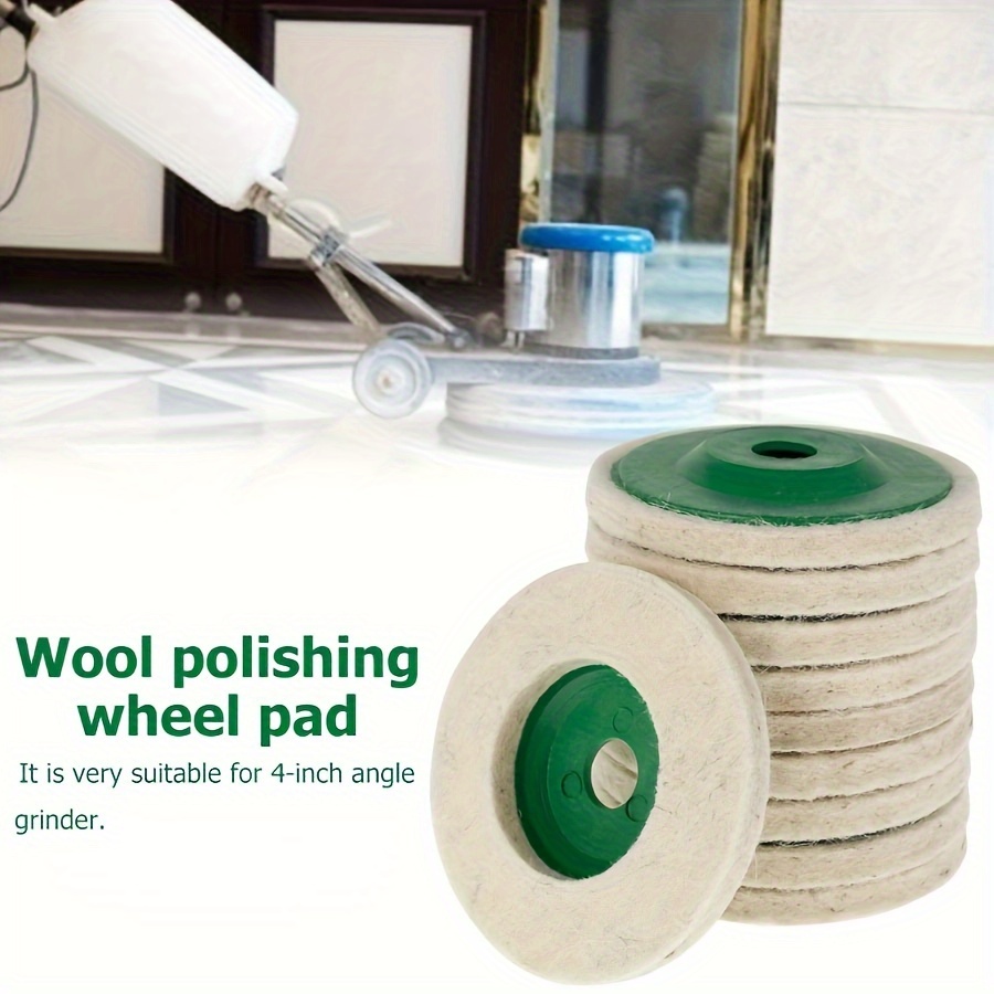 Wool Polishing Wheel Buffing Pads Angle Grinder Wheel Felt - Temu