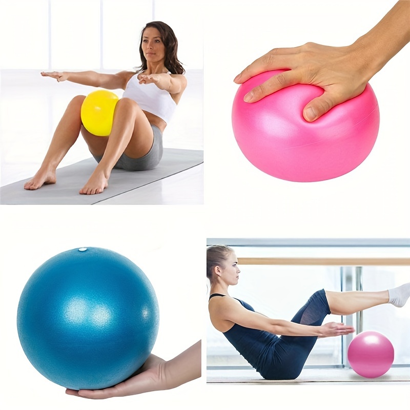 Small Yoga Ball Fitness Ball Thickened Pilates Ball - Temu