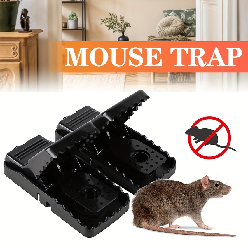 Mouse Trap Indoor Outdoor for Home Mouse Traps,House Mice Traps Powerful  Bites Quick Rat Traps Safe for Family 6/12 Pack