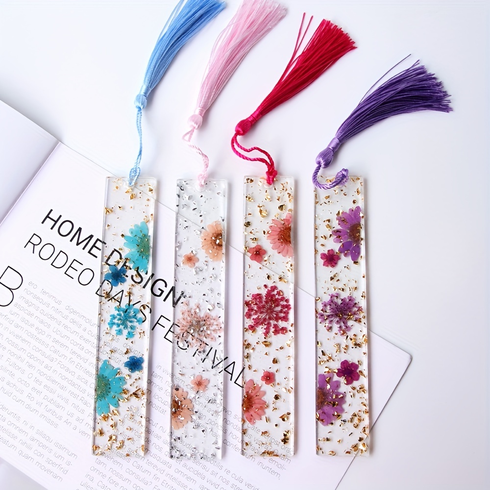 Creative Ins Glitter Tassel Stationery Bookmark Resin Glue - Temu Austria