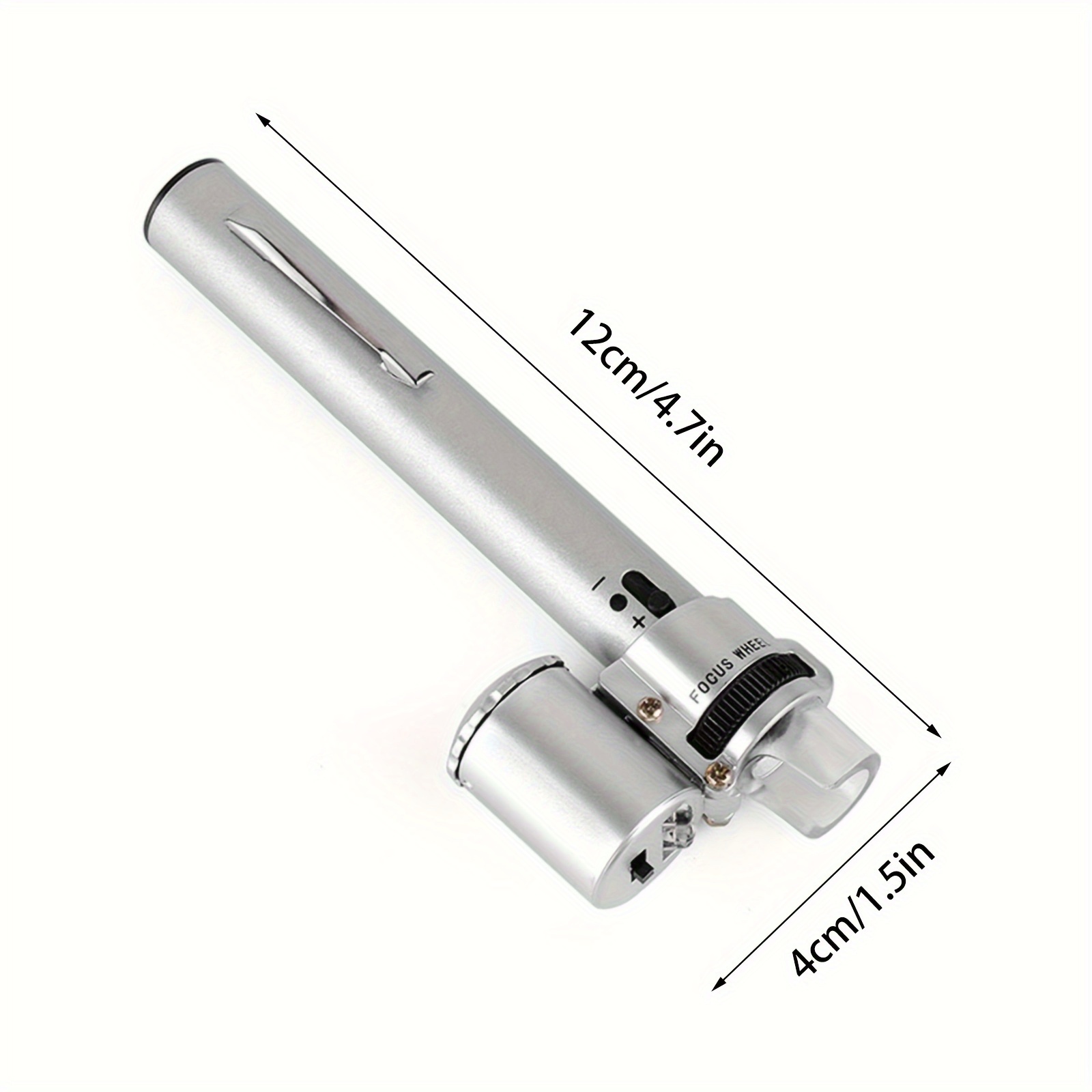 Adjustable Magnifying Glass Pen 100x Portable Handheld - Temu
