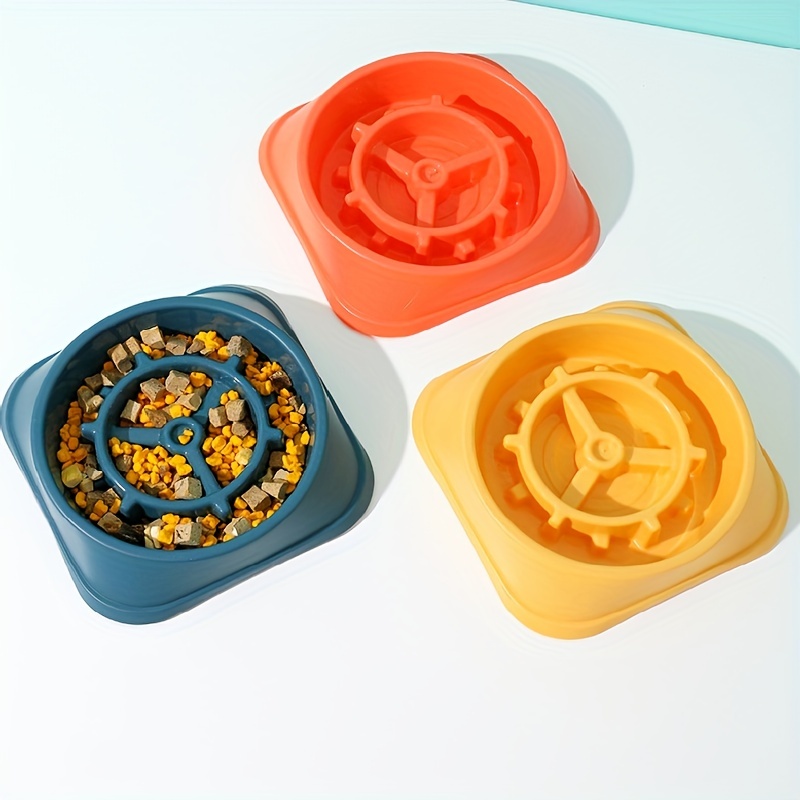 Interactive Slow Feeder Dog Bowl - Bloat Stop Design For Healthy Eating And  Digestion - Temu
