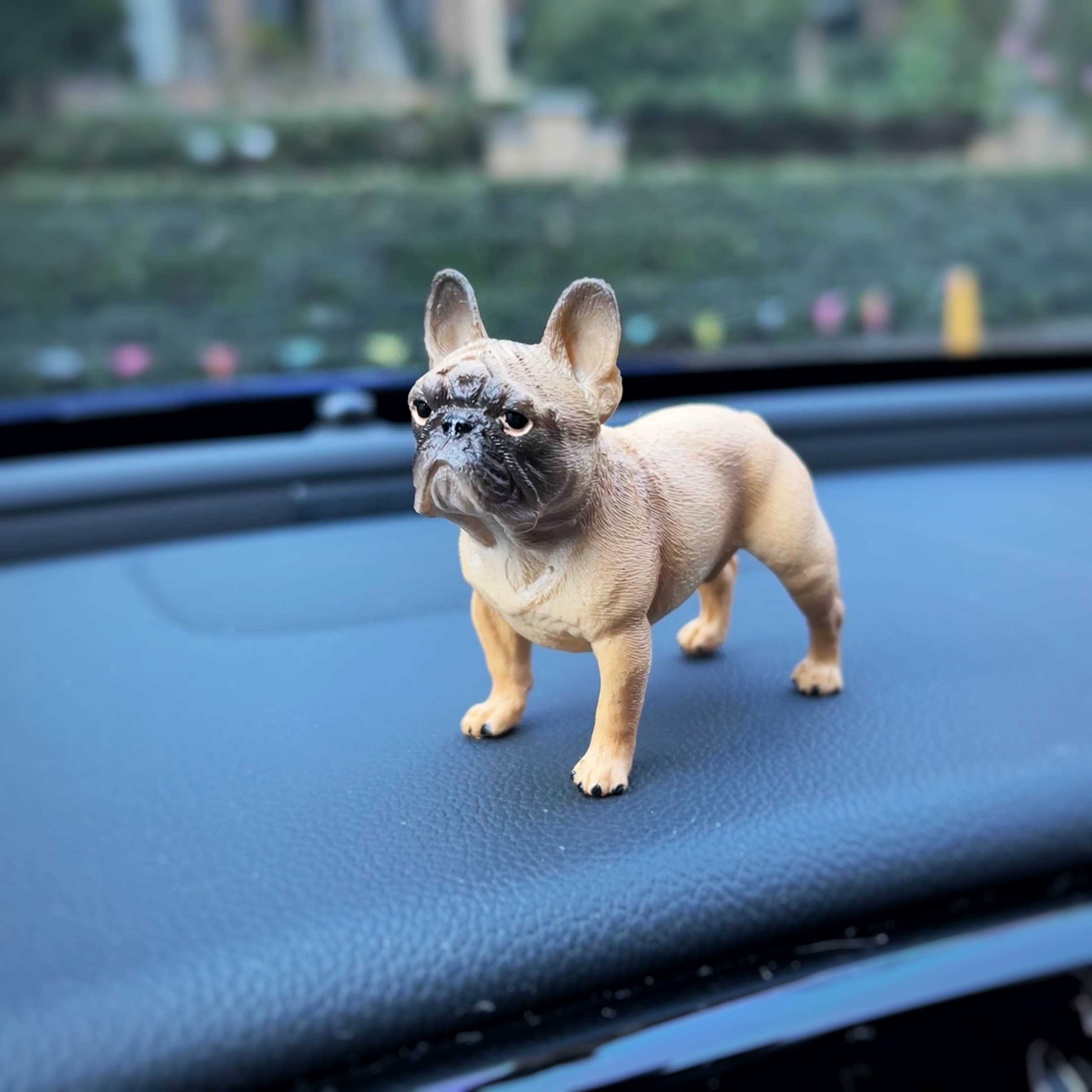 Cute Dog Animals Model Car Ornament Car Dashboard Decoration - Temu