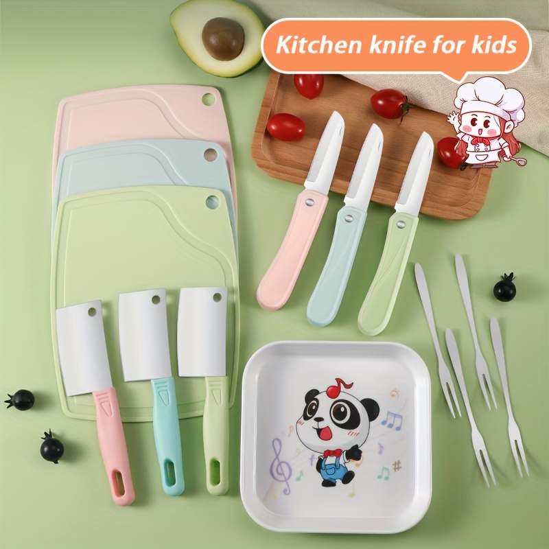 Premium Stainless Steel Toddler Utensils - Kids Spoons & Forks Set For Safe  Self Feeding - Temu