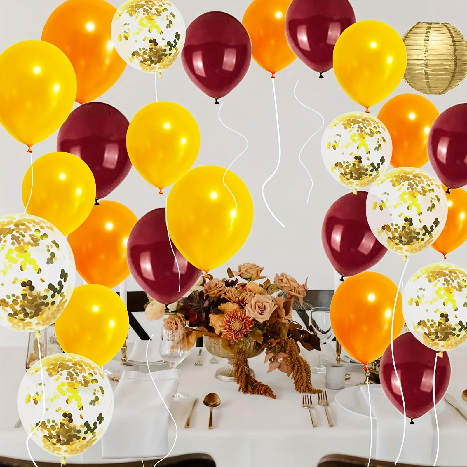 Fall Balloons Autumn Theme Party Decorations Fall Foil - Temu