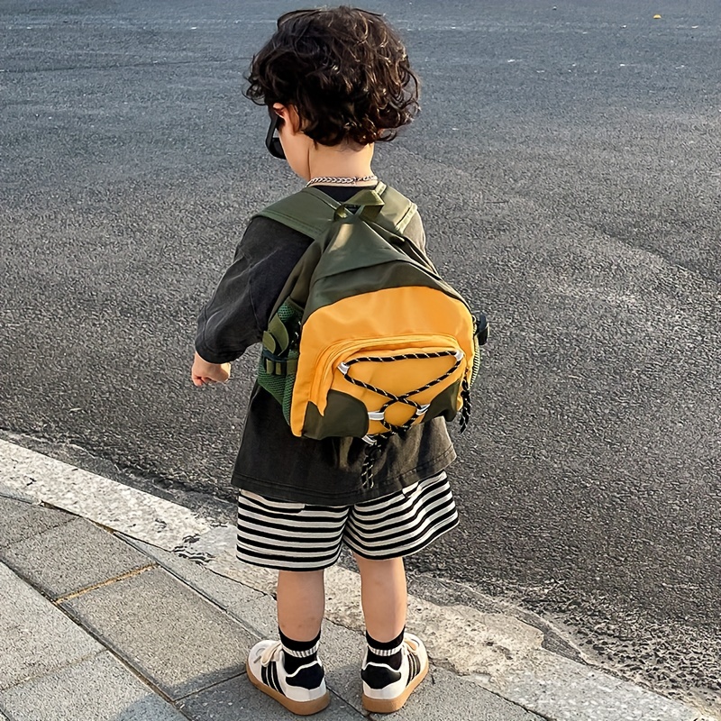 Mini sac à dos pour enfants, pour l'école maternelle, pour filles et  garçons, avec corde de Traction Anti-perte