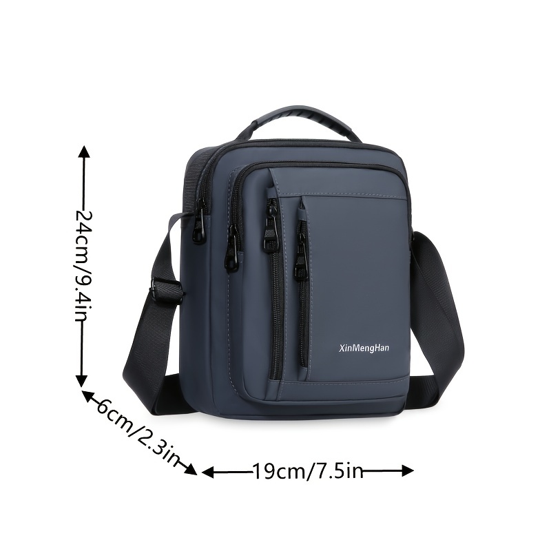 Sling Crossbody Bag Backpack Multi-layer Sling Bag Waterproof