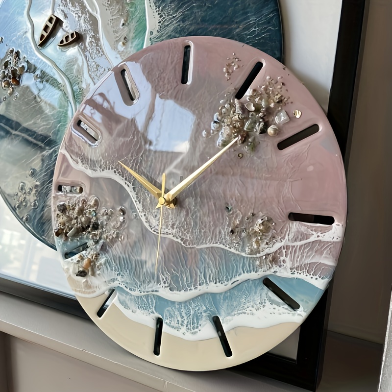 Resin Art Advanced on Wall Clock D-I-Y Kit