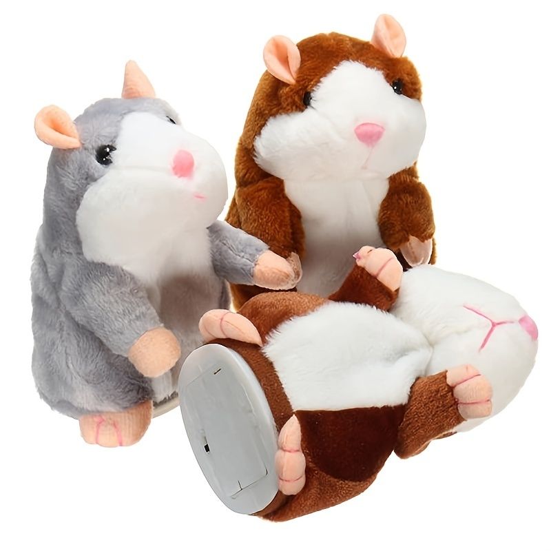 7 09in Talking Hamster Plush Toy Repeat What You Say Funny Kids Stuffed Toys  Talking Record Plush Interactive Toys For Valentine's Day Birthday Gift  Kids Early Learning | High-quality & Affordable | Temu