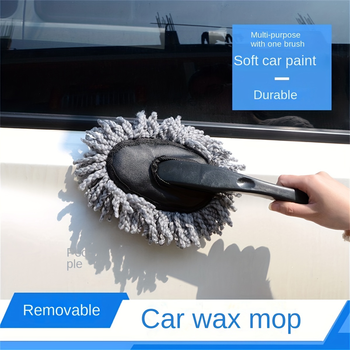 Car Duster Car Wash Mop Sweeping Ash Duster - Temu