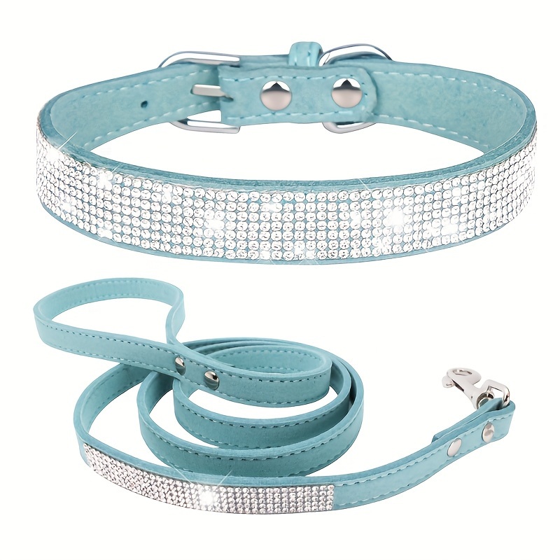 Rhinestone store dog leash