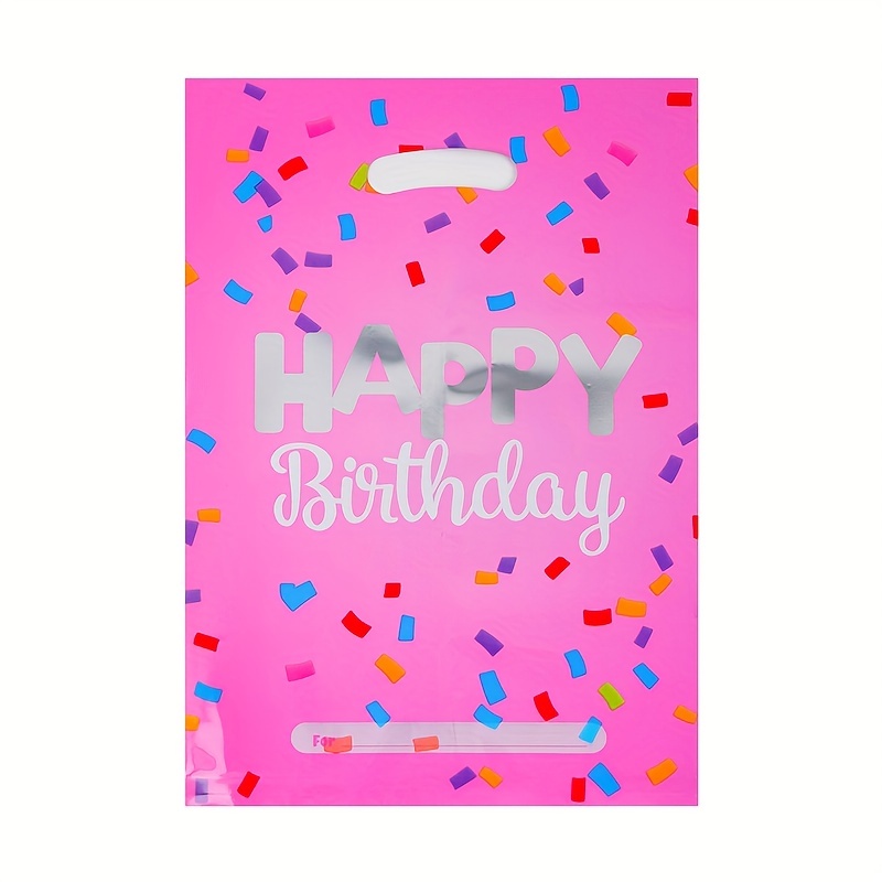 Happy Birthday Gift Bags Birthday Party Favor Bags Party - Temu