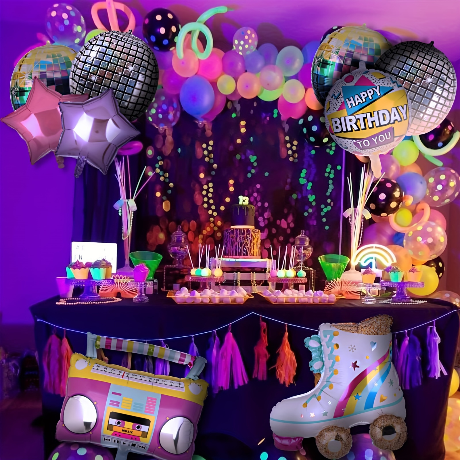Taiahiro The new digital birthday party balloon decoration set combination.  UAE | Dubai, Abu Dhabi