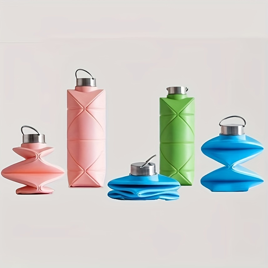 SPECIAL MADE Collapsible Water Bottles Leakproof Valve Reusable
