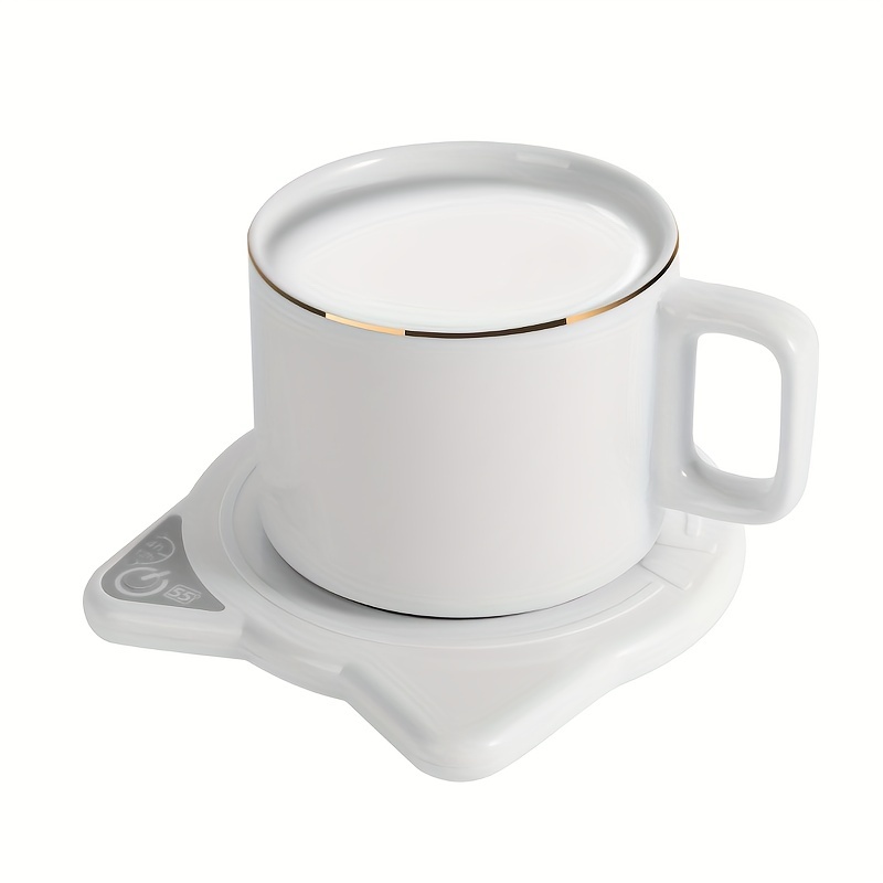 Coffee Mug Warmer Set with Gravity-induction
