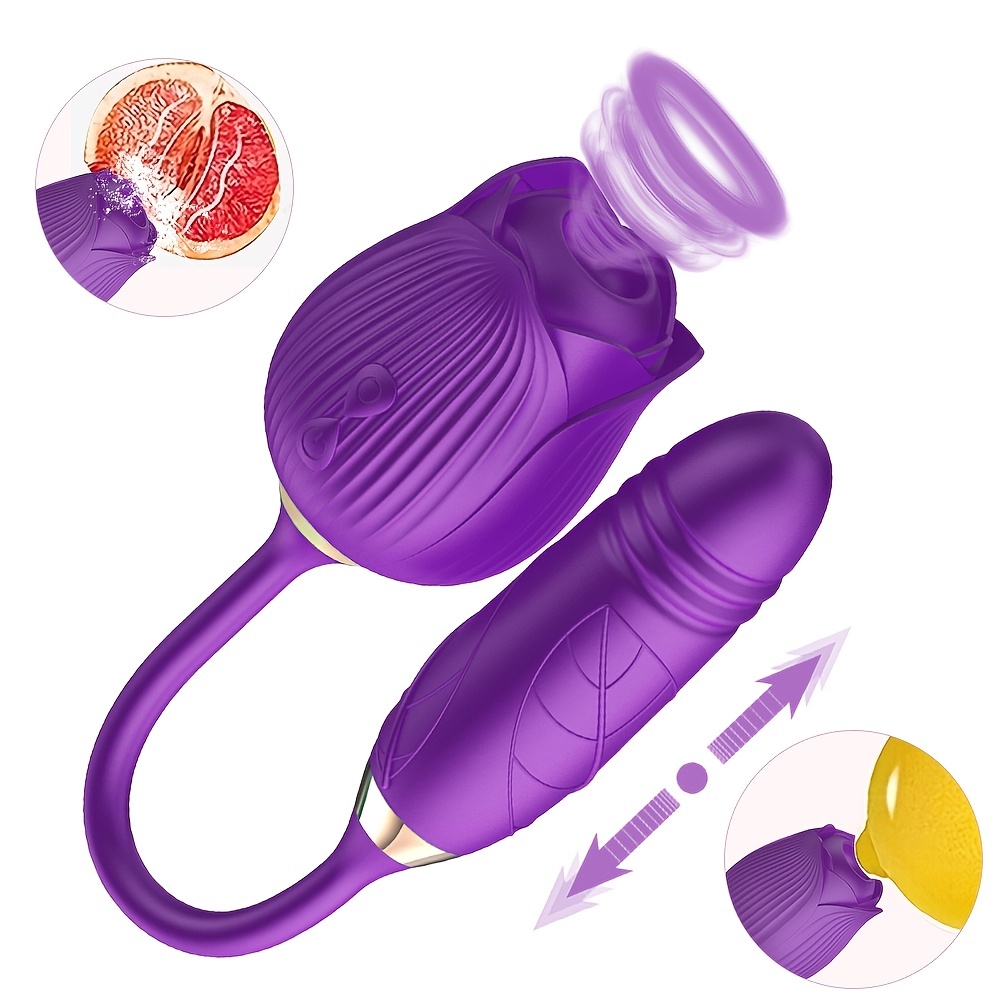 Sextoy,Jouet sexuel pour femme adulte,jouet sexuel mignon petit bâton en  forme d'œuf vibrant,télécommande multi - Type Purple -A