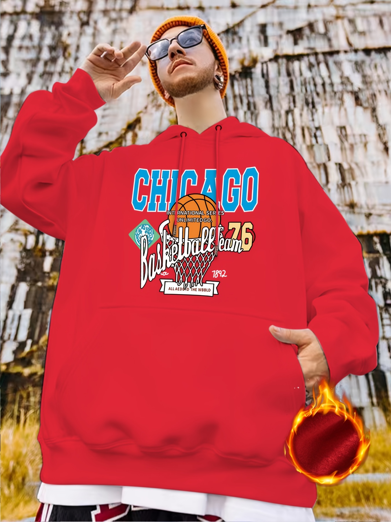 Chicago Bulls Oversized Baggy Drop Shoulder Tshirts for Men