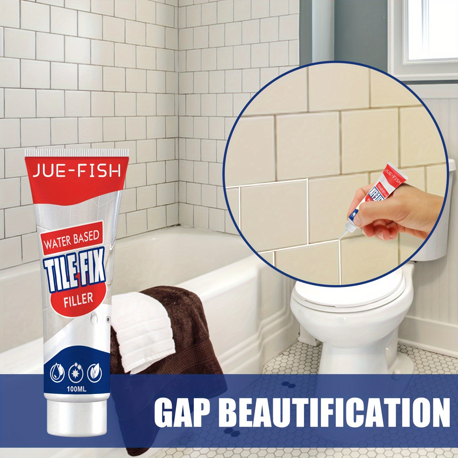 Fastix - ¿Como sellar una filtración entre bañera y azulejos? 