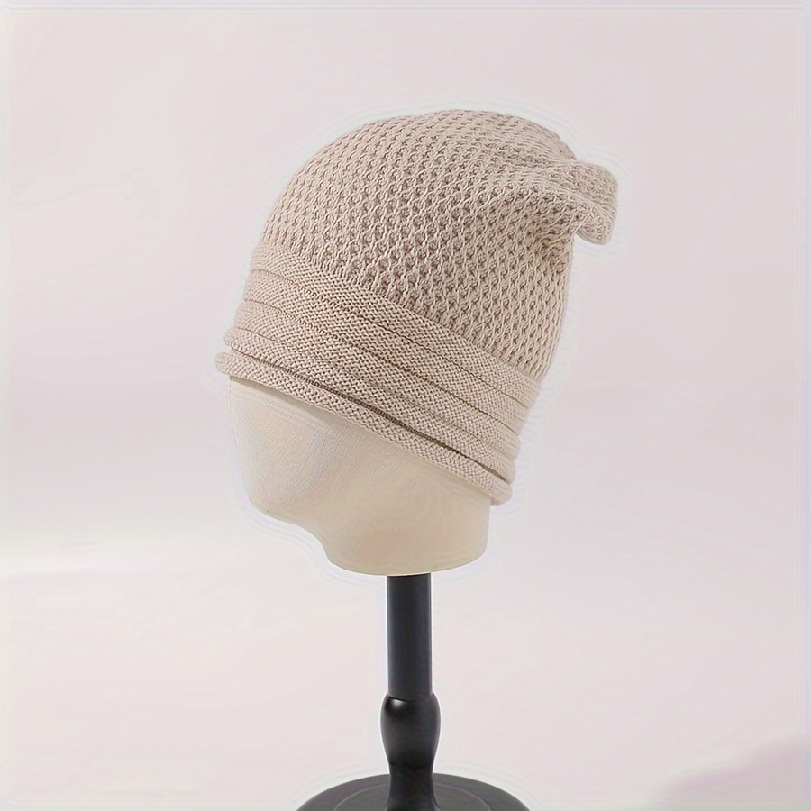 Trendy Hip Hop Slouchy Beanie Lightweight Elastic Skull - Temu