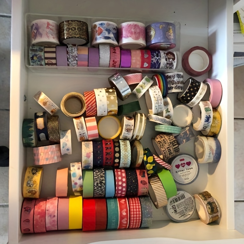Kawaii Washi Tape Set - 5 Rolls Cute Washi Paper Masking Tape and 9Pcs  Stickers Set, DIY Decorative Stickers for Journaling, Scrapbooking, Crafts