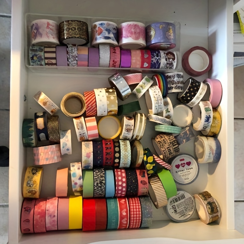40pcs Random Pattern Washi Tape Set for Scrapbooking & Crafting