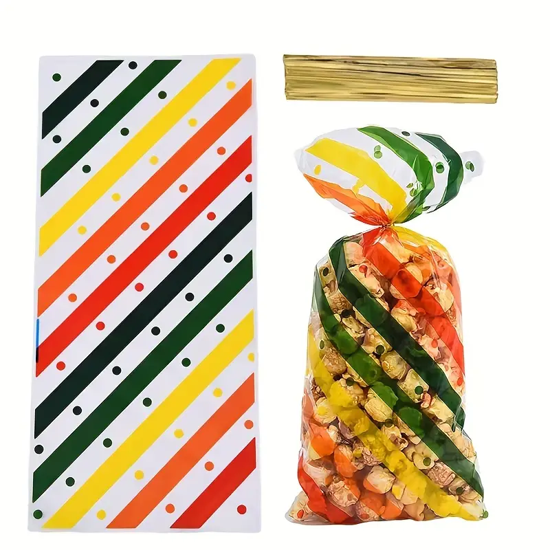Snack Bags, Cellophane Candy Bag, Square Thanks Black White Self-adhesive  Processing Bag, Crisp Food Bag, Housewarming Bakery Bag, Small Object  Packaging Bag, Birthday Party Favors, Holiday Party Supplies, - Temu