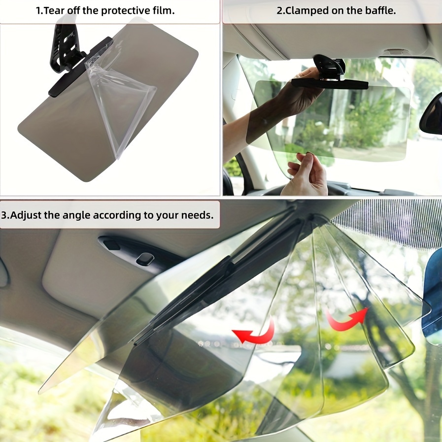 Polarized Sun Visor For Car, Car Sun Visor Extension With