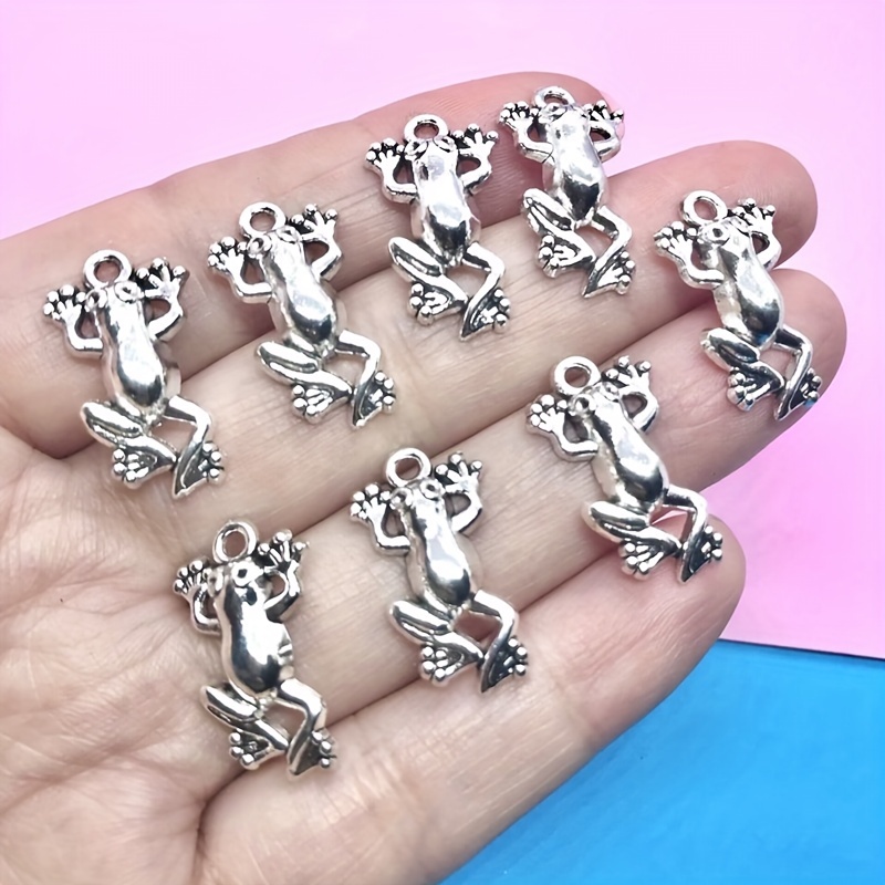 Frog Pendant Charms For Jewelry Making, Jewelry Charms For Diy Earrings  Necklace Bracelet - Temu