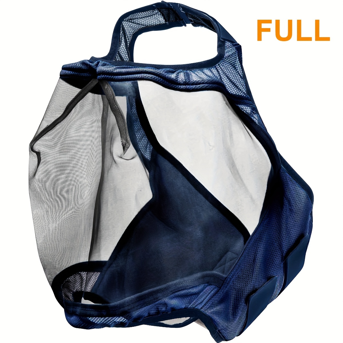 TEMU Horse Face Mask, Fly Proof Mesh Face Cover Headgear