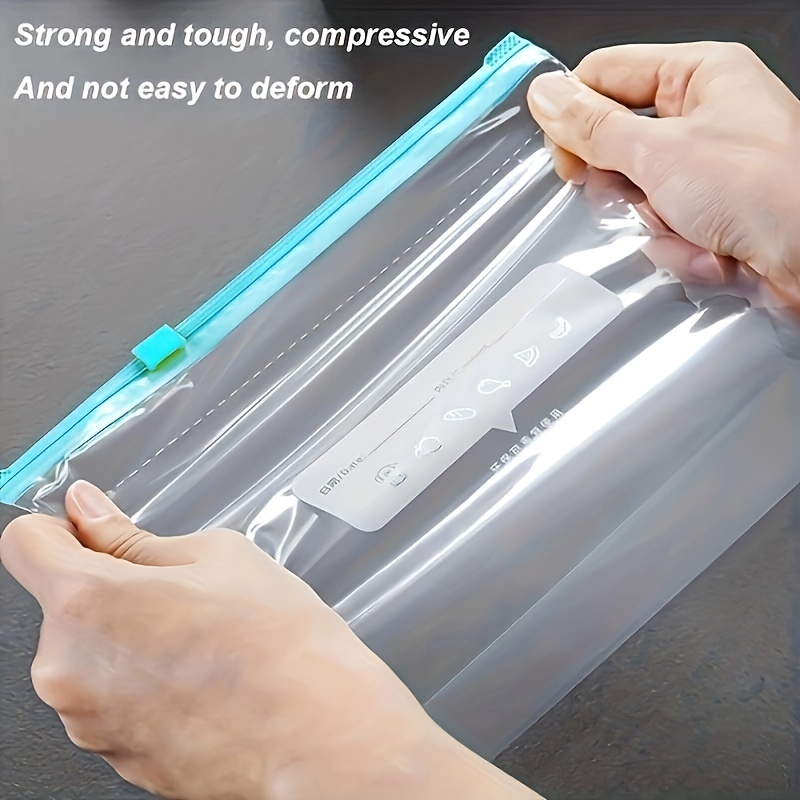 Heavy-duty Ziplock Seal Bags, Reusable Storage Zipper Bag, Sub-packaging Bag,  Fresh-keeping Bag, Anti-odor Leak-proof Freezer Bag For Fruits, Vegetables,  Grains, Home Kitchen Supplies - Temu