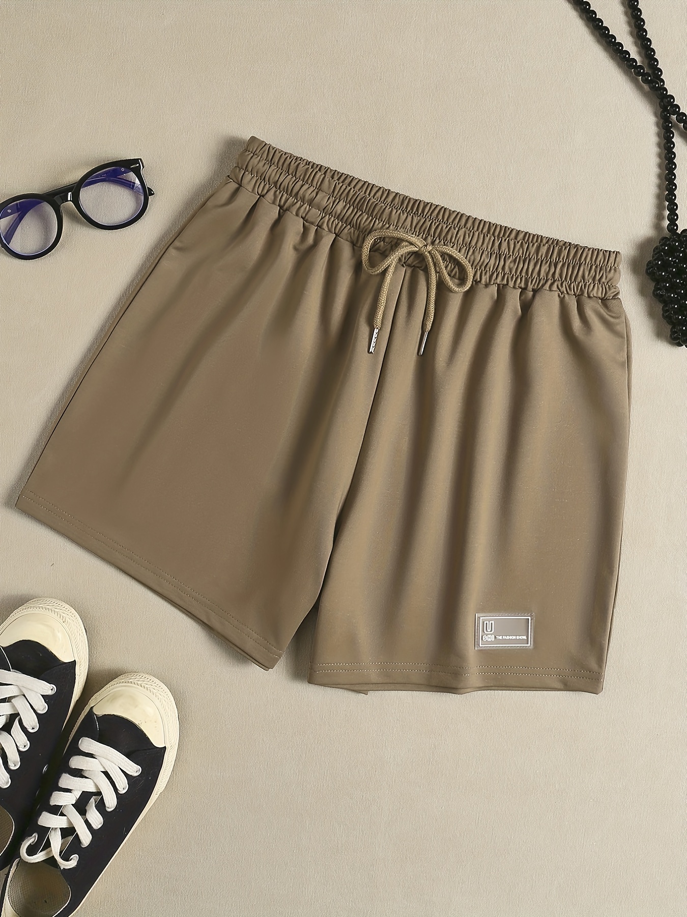 Comfy Drawstring Sleep Bottoms Elastic Waistband Women's Shorts