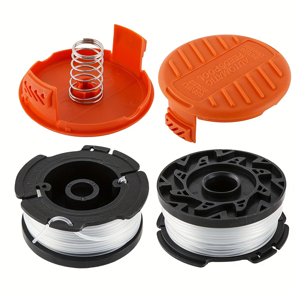 Riselion Trimmer Spool Compatible With Black + Decker Autofeed