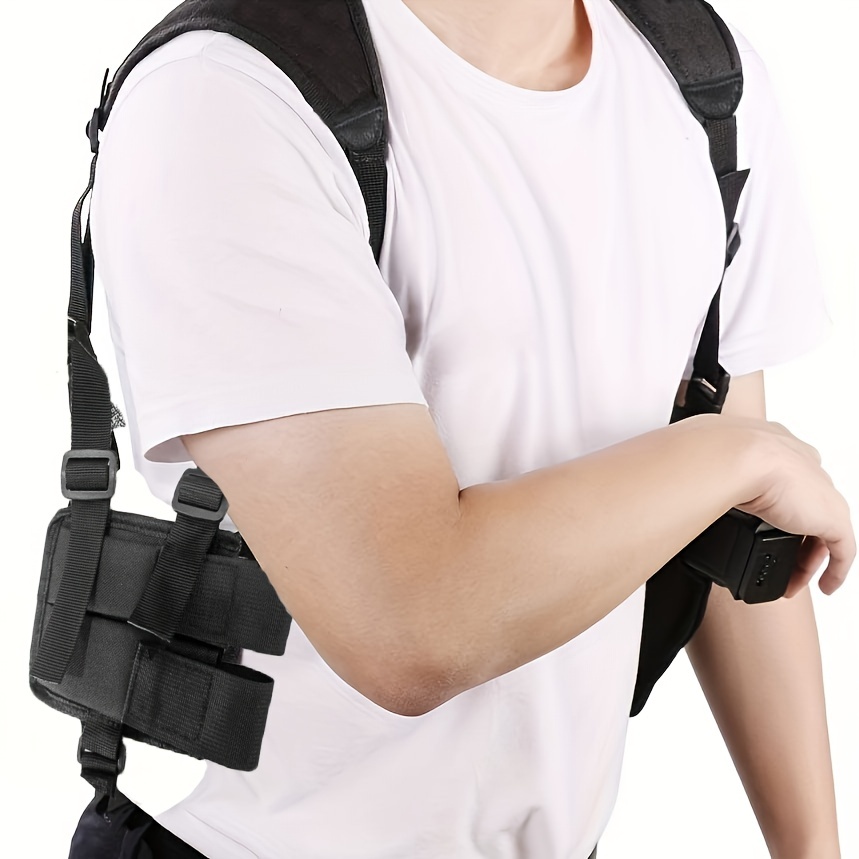  ProCase Bolsa táctica oculta, mochila de hombro para pistola al  aire libre, color negro : Deportes y Actividades al Aire Libre