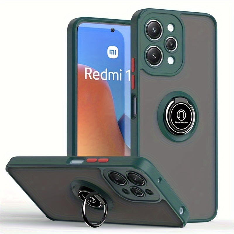 Shockproof Case Xiaomi Redmi 13c 12c 12 12 Back Phone Case - Temu