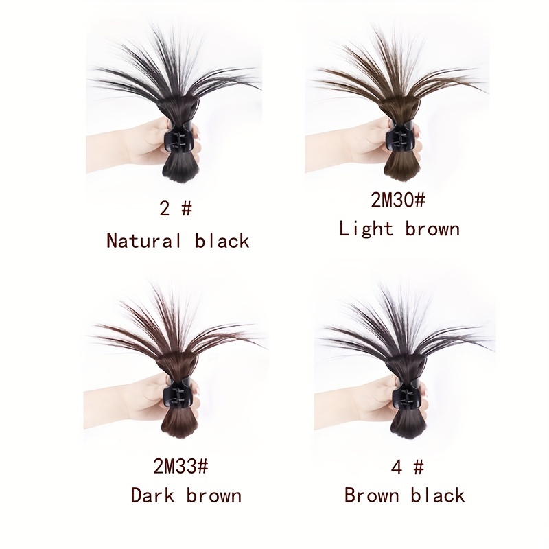 Synthetic Ponytail Clip In Hair Extensions Easy to Use