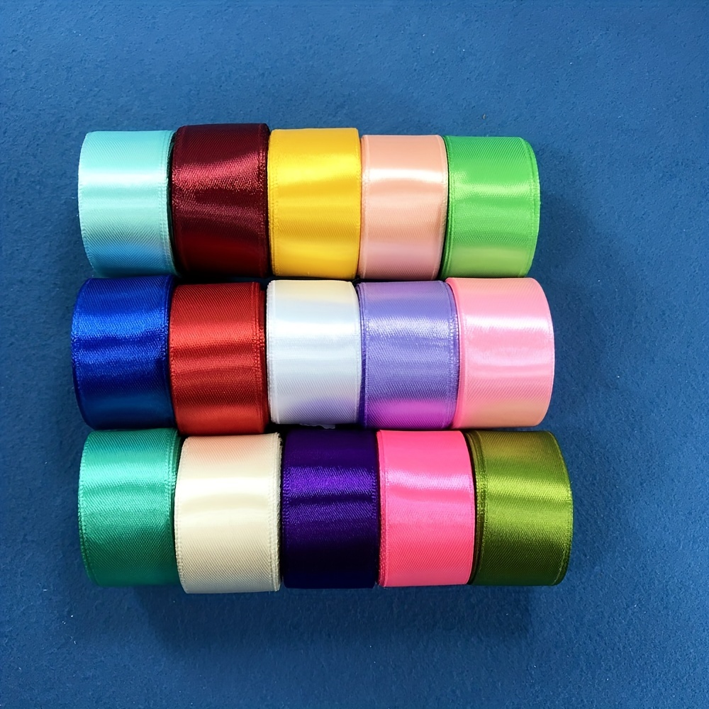 Colored Ribbon Satin Ribbon Handmade Diy Production Of - Temu Philippines