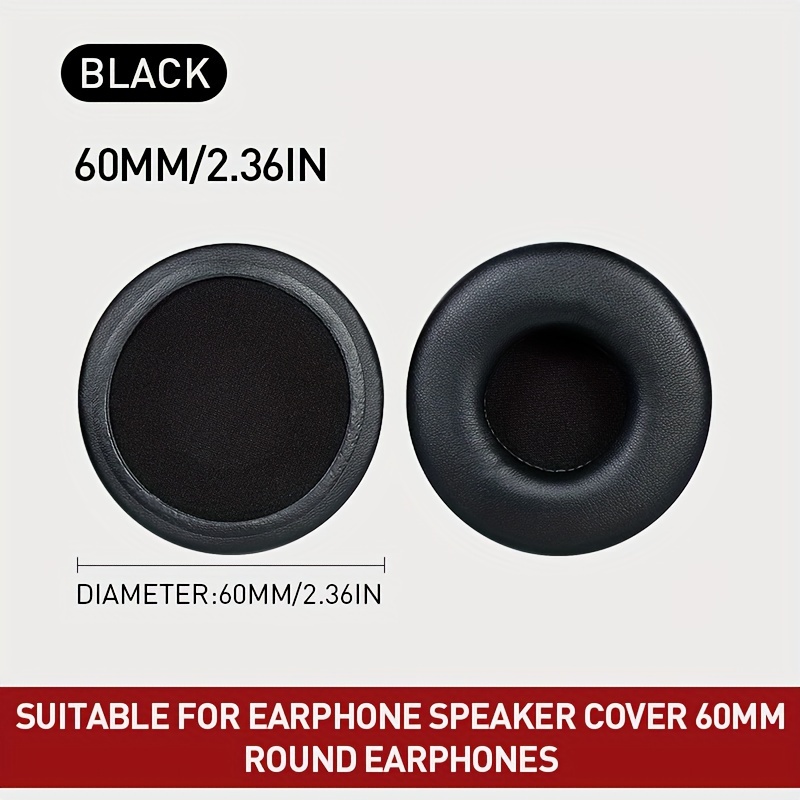 head mounted 45 110mm universal headphone set round internet cafe earmuffs sponge set game headphone set ear pad replacement details 8