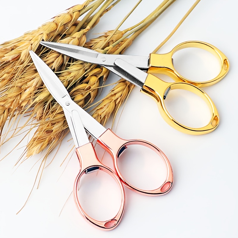 Rose Gold Folding Scissors