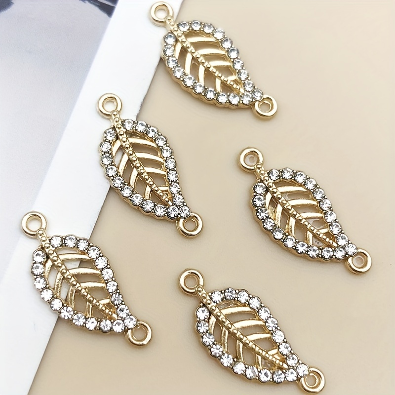 Women's Color Shiny Leaves Bracelet In