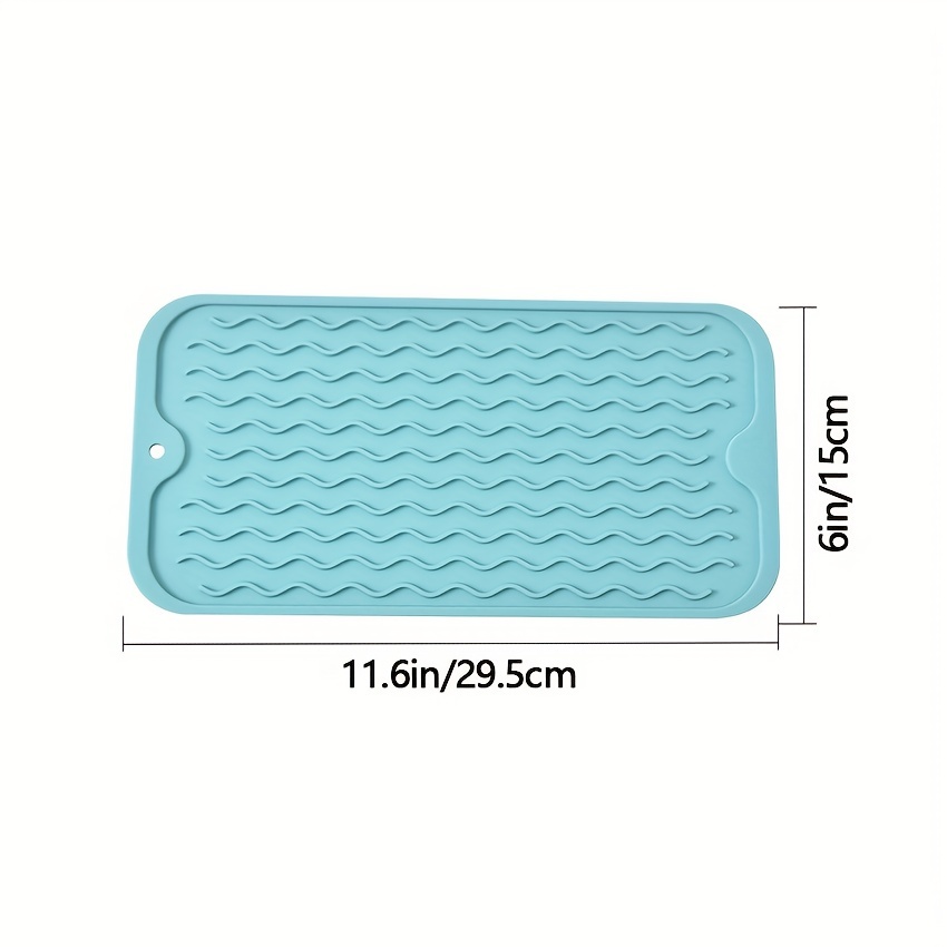 Silicone Dish Drying Mat For Multiple Usage Easy Clean Heat - Temu