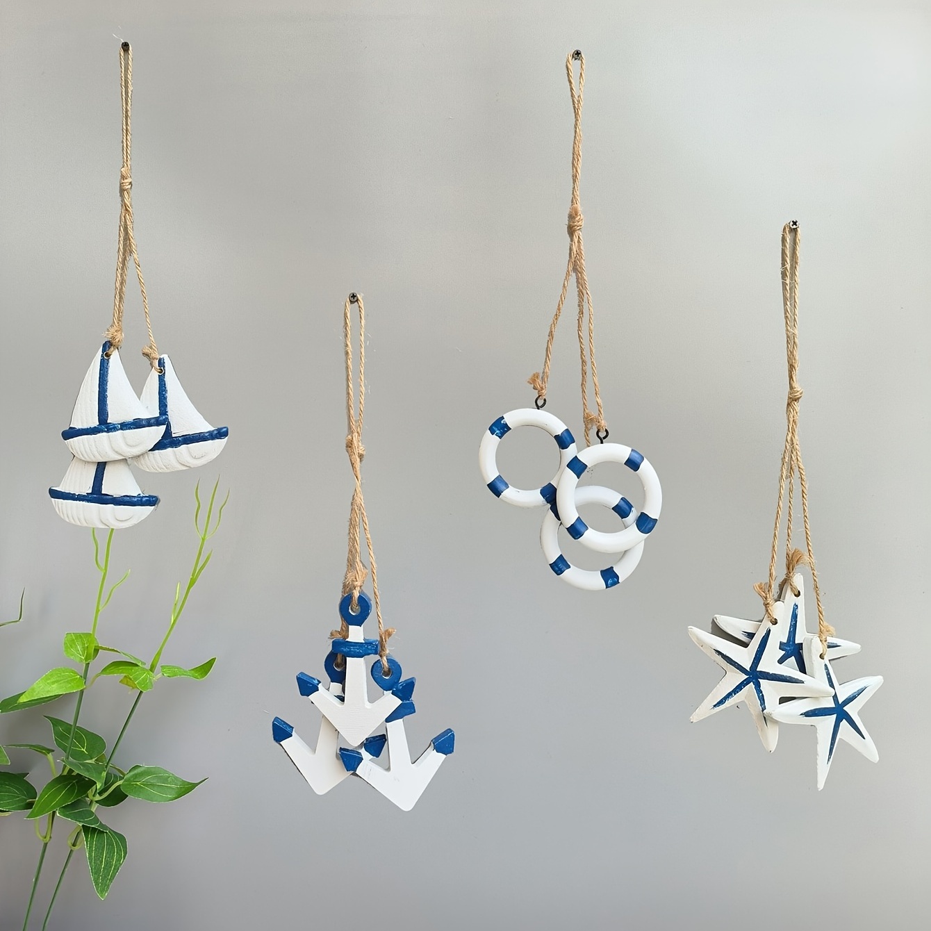 Mediterranean Shell String Starfish String Home Decoration - Temu