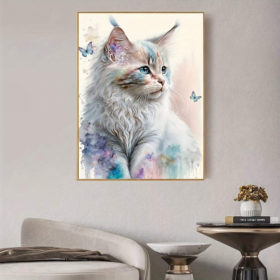 Diamond Art Cats - Temu