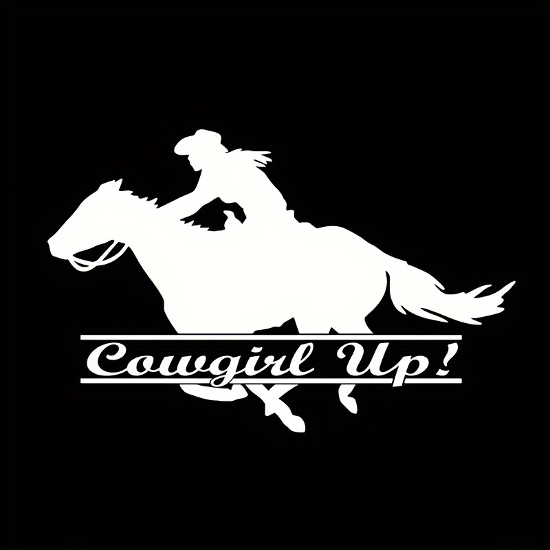 Barrel Racing Sticker Horse Sticker For Cars Horse And - Temu