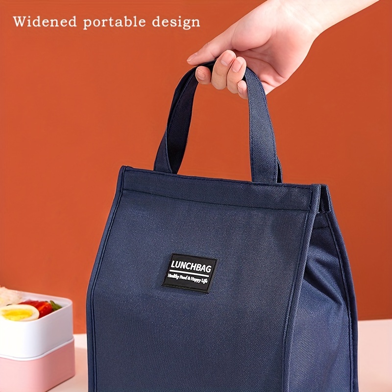 Insulated Lunch Bag Reusable Thickened Cationic Aluminum - Temu