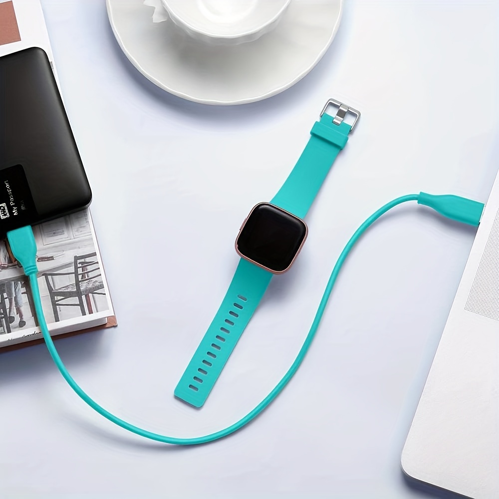  Paquete de 6 correas deportivas para reloj compatibles con Fitbit  Versa 2/Fitbit Versa/Versa Lite/Versa SE, clásicas correas de repuesto de  silicona suave. : Electrónica
